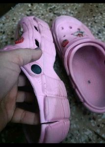 Beautiful Pink Clogs For Women In 39 Number