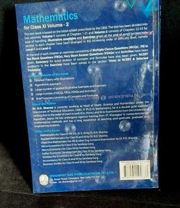 R.D. Sharma Mathematics Class XI Vol. 2