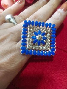 Womens Adjustable Big Size Ring