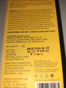 Dot &amp; Key Sunscreen SPF 50