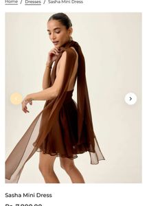 Brown Convertible Dress