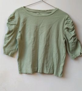 Olive Green Top
