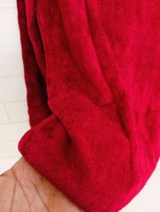 Burgundy Cowl Neck Sweater