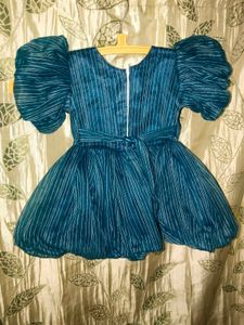 Adorable Striped Baby Girl Dress