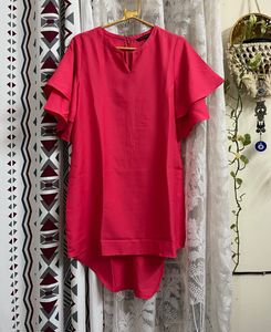 High Low Pink Dress