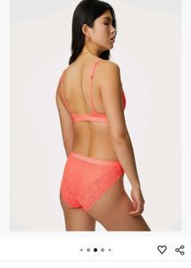 Coral Lace Panties (39-41)