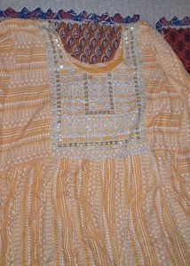Boho Embroidered Kurta Set