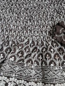 Stretchable Ethnic Crop Top