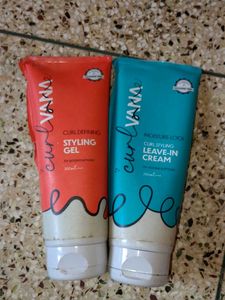 Curlvana styling Gel And Cream