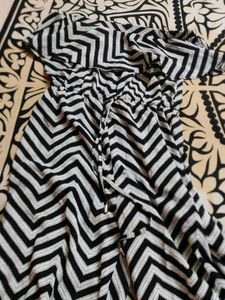 Chic Chevron Print Dress