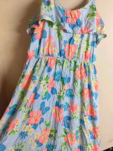 Flower Mini Dress