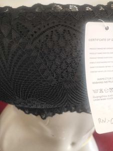 081 - Lace Net Bra Removable Cup