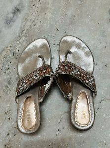 Elegant Gold Flats