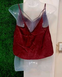 Bershka V-Neck Cami Top