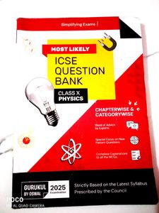 Oswal Class 10th Physics Question Bank
