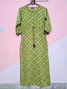 Gerua Long Straight Kurta For Women