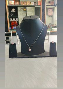 925 Hallmark Pink Stone Jewelry Set🩷