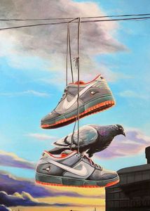 Nike Dunk Low Grey/Orange Shoes