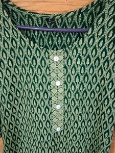 A Chinknkari Fully Embroidery Kurta