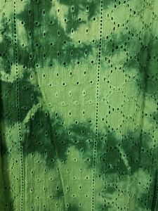 Green Embroidered Kurta