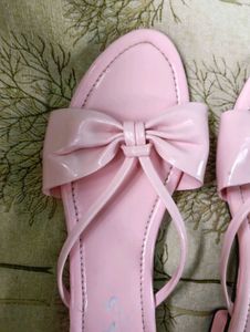 Pink Bow Sandal