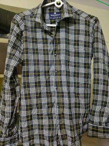 Real Cotton Plaid Casual Shirt