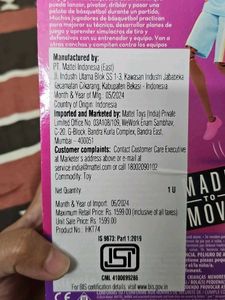 Barbie Made to Move Doll