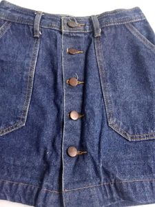 Vintage Cargo Mini Skirt Denim Y2K Babydoll Micro