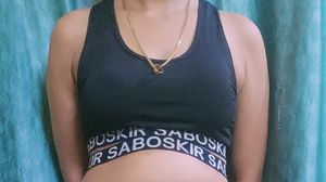 Black Sports Bra