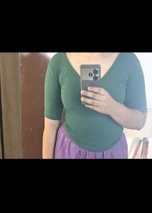 Green Readymade Blouse