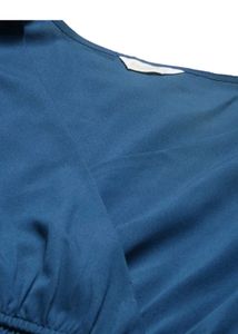 Elegant Blue Maxi Dress