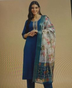 Elegant Blue Salwar Kameez