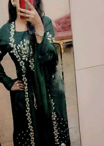 gown with shrug