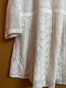 Chikankari Handwork Kurti