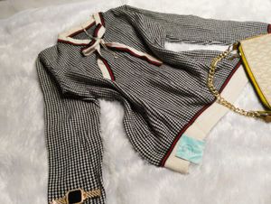 👉👈Chic Plaid Bow-Tie Top👉👈