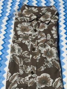 Floral Print Casual Shirt