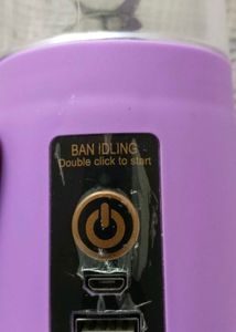 USB Rechargeable portable Juicer Blender(6 Blades)