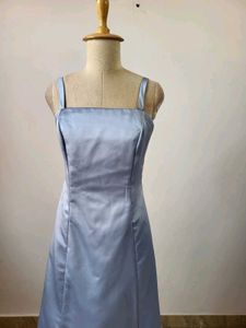 Elegant Blue Maxi Dress