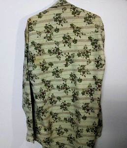 Beige Blossom Floral Shirt | Trendy and stylish |