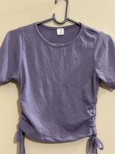 Combo of floral Cami and lilac top