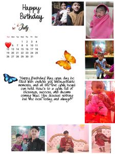 Customize Birthday Frame