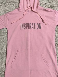 Pink Inspiration Hoodie Dress