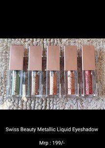 Swiss Beauty Liquid Eyeshadow Set Of 5