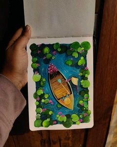 Boat In A Pond