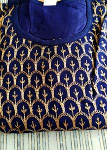 Women  Fashionable  Embroidery Kurta Palzoo Set Wi