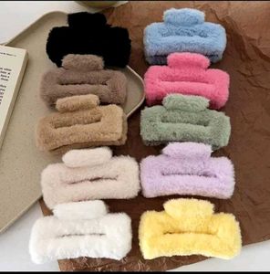 Pack Of 2 Korean Trendy Claw Clips