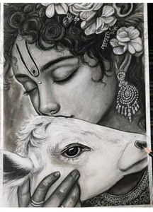 Krishna Handmade Sketch