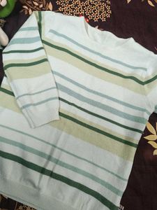 Striped Knit Sweater