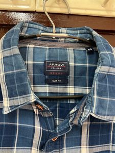 Blue Checkered ARROW SHIRT
