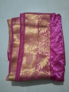 Rose Colour Festive Saree